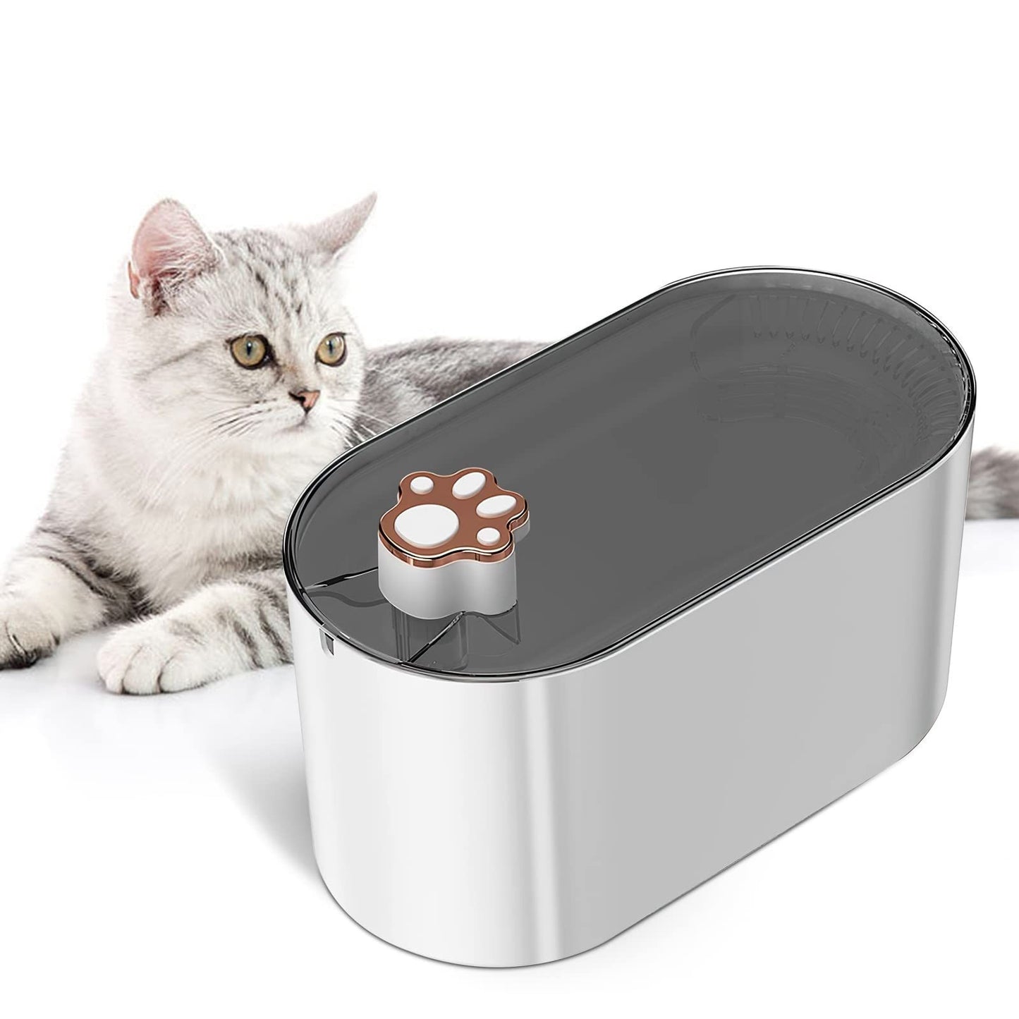 3L kattenwaterfonteinfilter Automatische drinker voor honden Katten Waterdispenser voor huisdieren Ultrastille waterdispenser met LED-licht Huisdierproducten