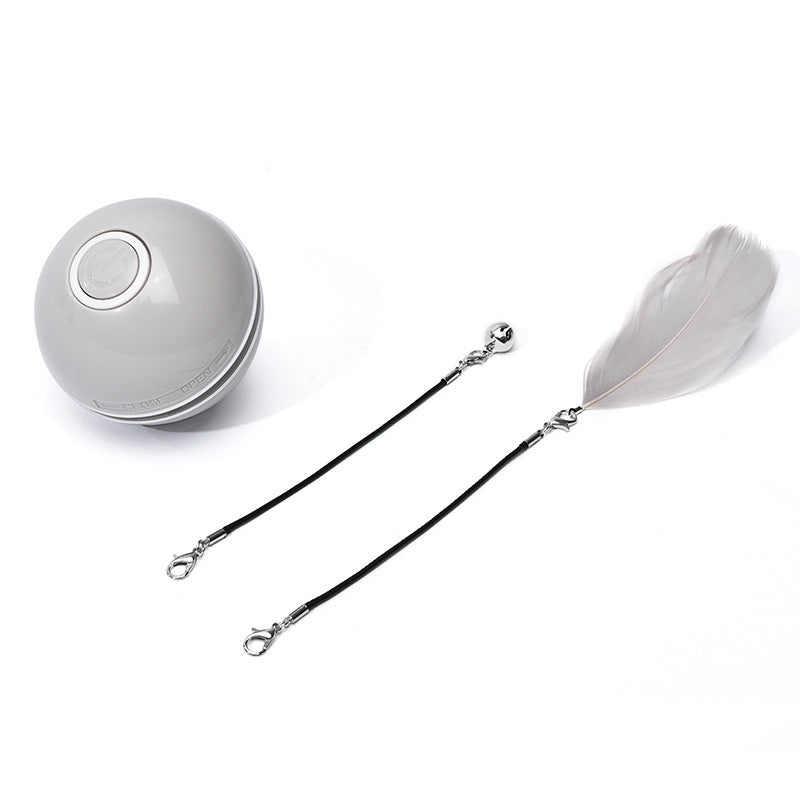 LED Laser Elektronische Rollende Huisdier Grappige Katten Speelgoedbal