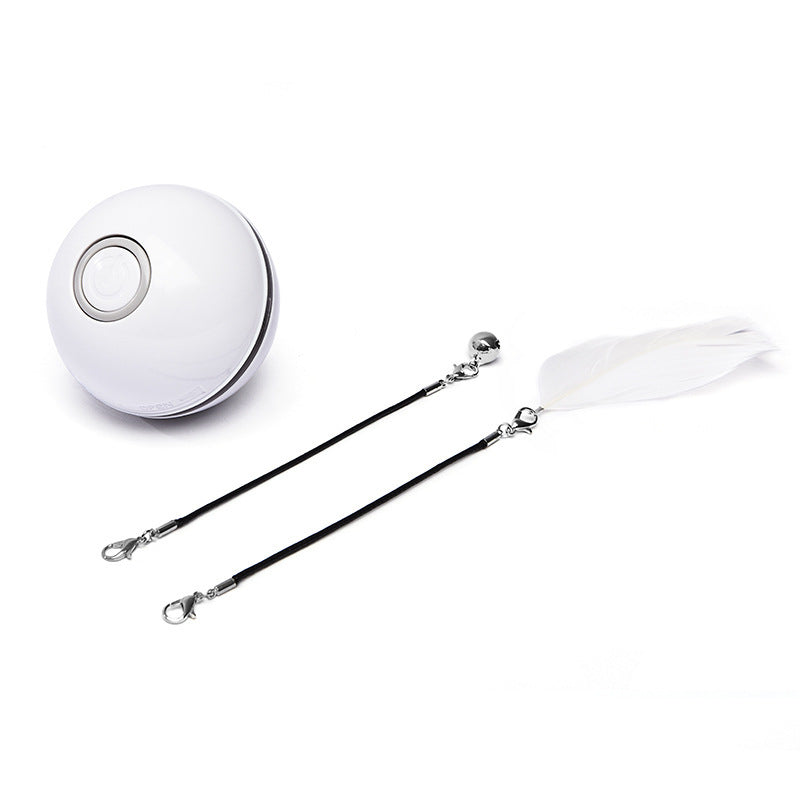 LED Laser Elektronische Rollende Huisdier Grappige Katten Speelgoedbal